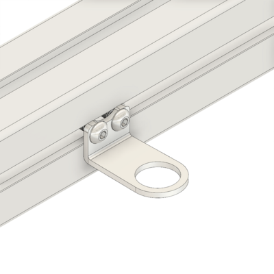 66-218-1 MODULAR SOLUTIONS ALUMINUM BRACKET 18MM SENSOR HOLDING